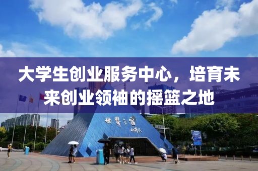 大学生创业服务中心，培育未来创业领袖的摇篮之地