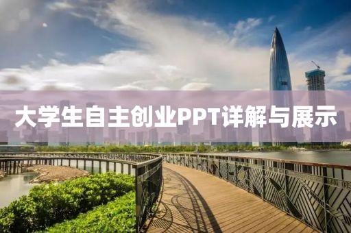 大学生自主创业PPT详解与展示