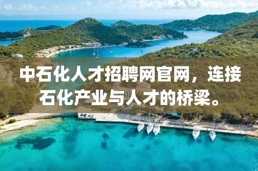 中石化人才招聘网官网，连接石化产业与人才的桥梁。