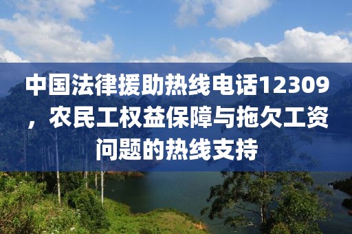 中国法律援助热线电话12309，农民工权益保障与拖欠工资问题的热线支持